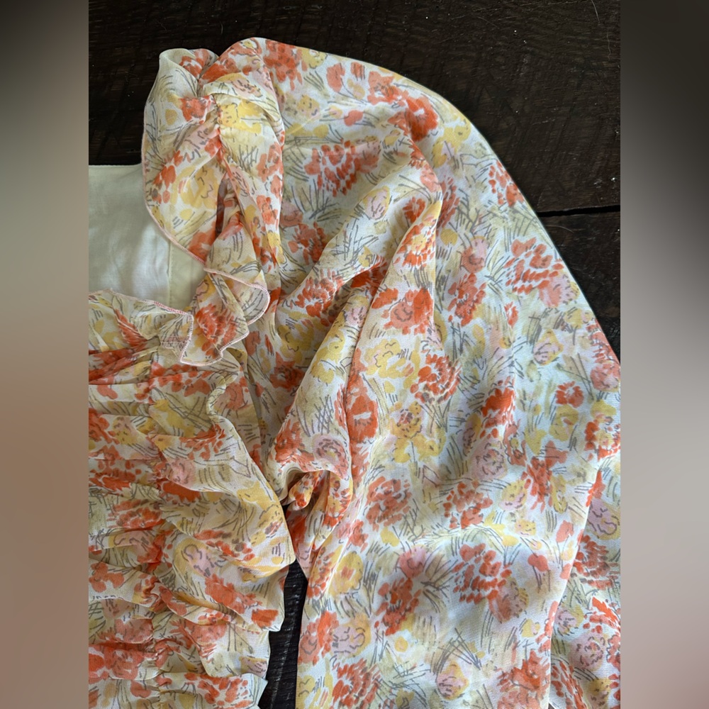 Free People Floral Mabel Blouse - Picture 4 of 9